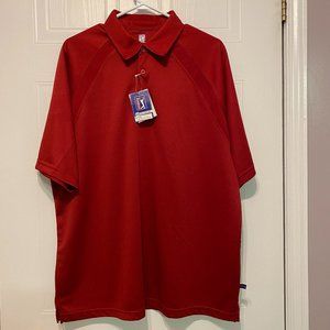 Men's PGA Tours Golf Polo Shirt Size Large